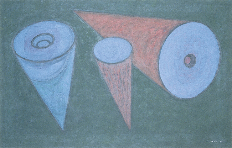 Izložba crteža Peruška Bogdanića, Umjetnički centar Detroit, 1993 3